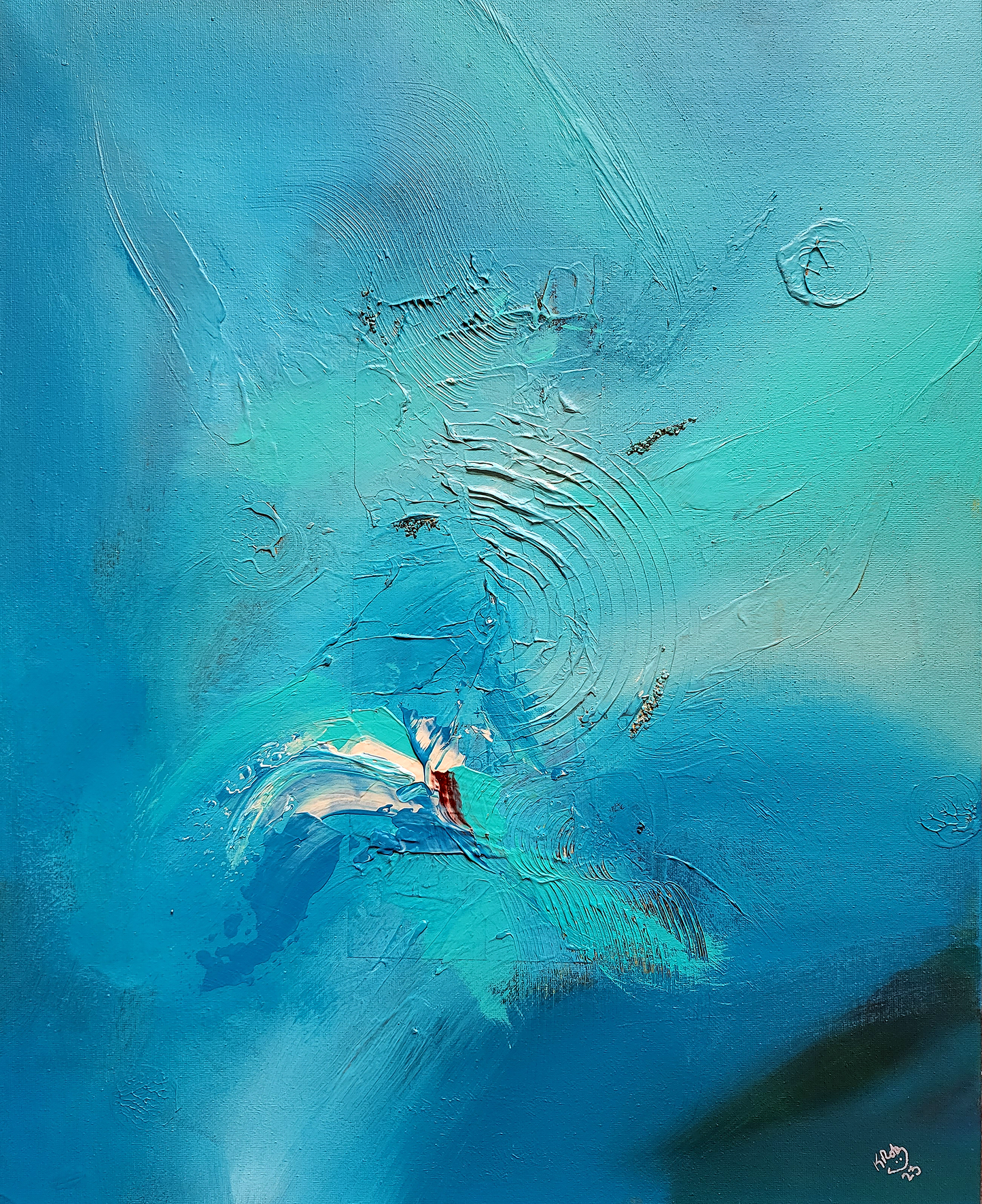 Amor Acuatico Original Artwork