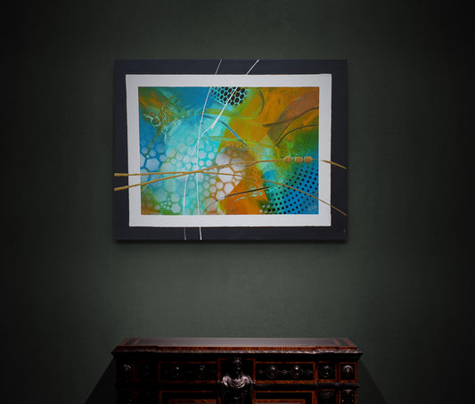 Golden Haze Original Artwork
