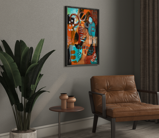 IntuitiveHues Collection #11 Canvas Wraps