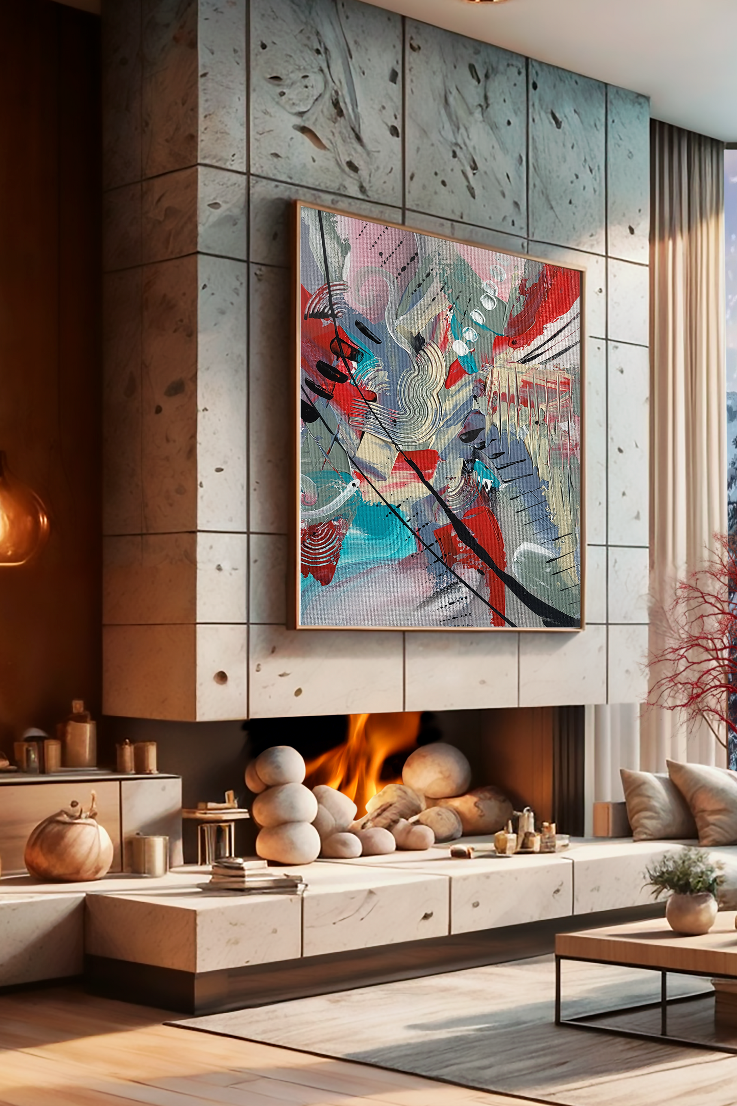 Dynamic Reverberation Original Artwork
