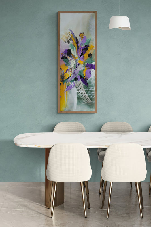 Mimos (Latin for MardiGras) Original Artwork