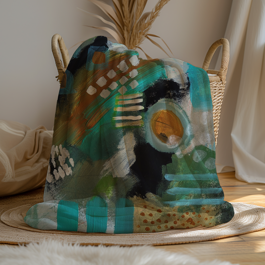 IntuitiveHues Collection #5 Minky Blanket