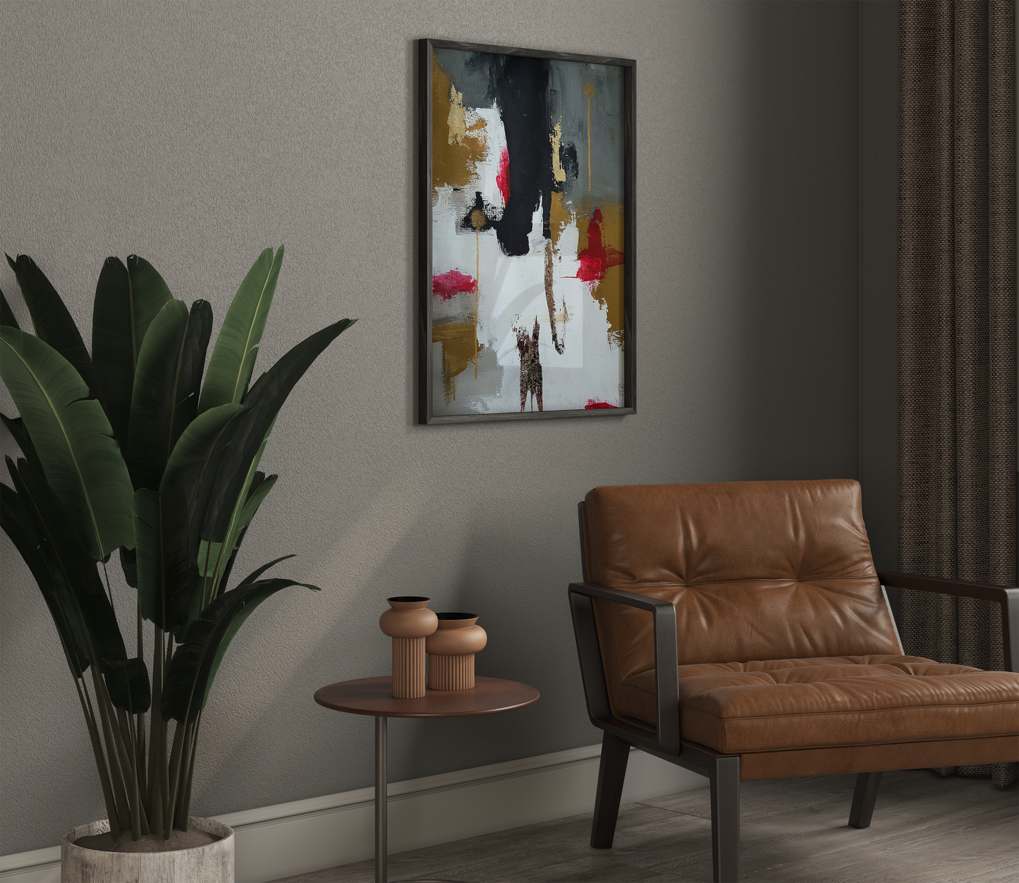 Opulent Blaze Original Artwork