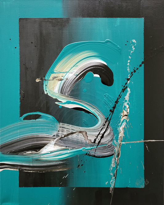 Tsunami — Original Canvas Wrap