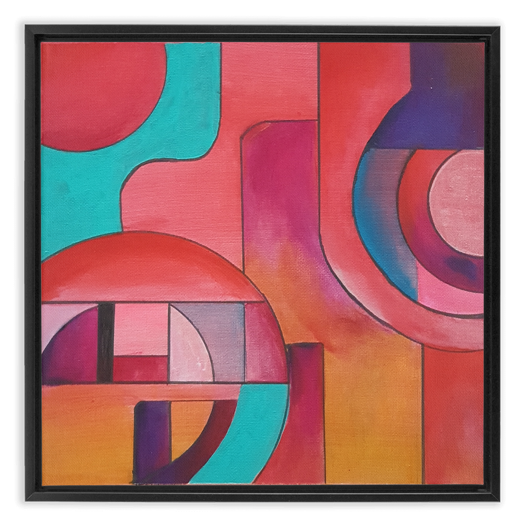 SheWins Framed Canvas Wraps