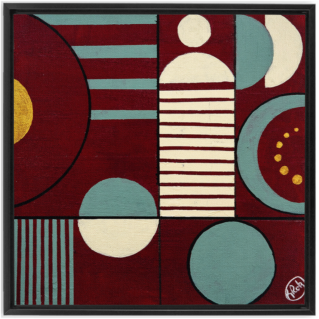 GeoS1a Framed Canvas Wraps