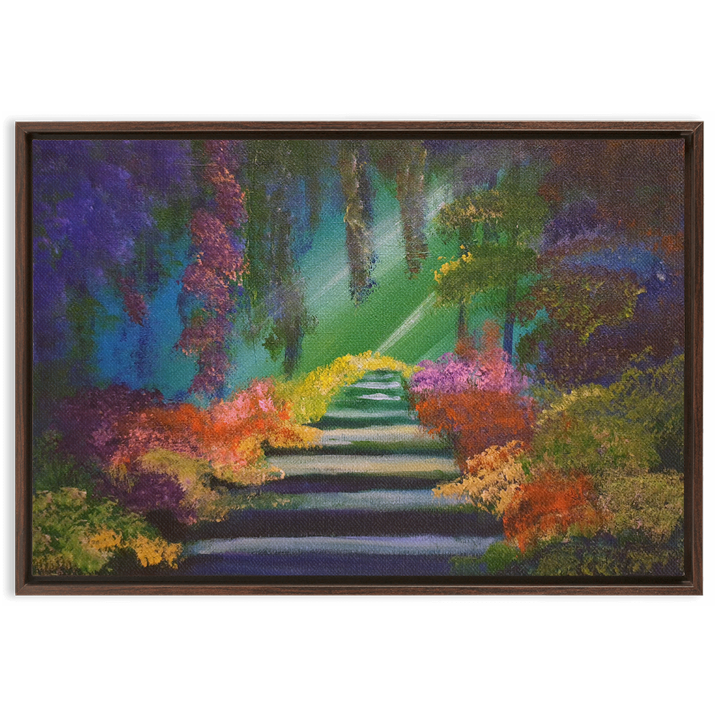 QuietSecret Framed Canvas Wraps
