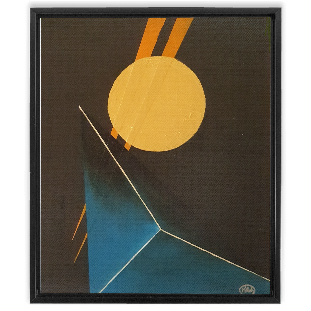 geoSpec1 Framed Canvas Wraps