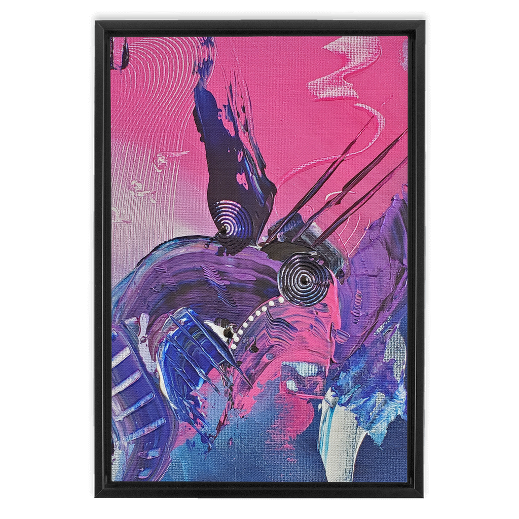 Purple Haze Framed Canvas Wraps