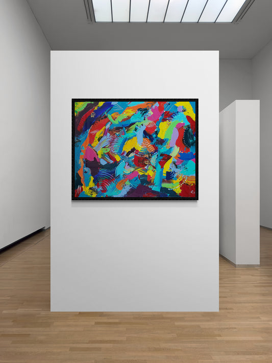 Vivid Symphony Original Artwork