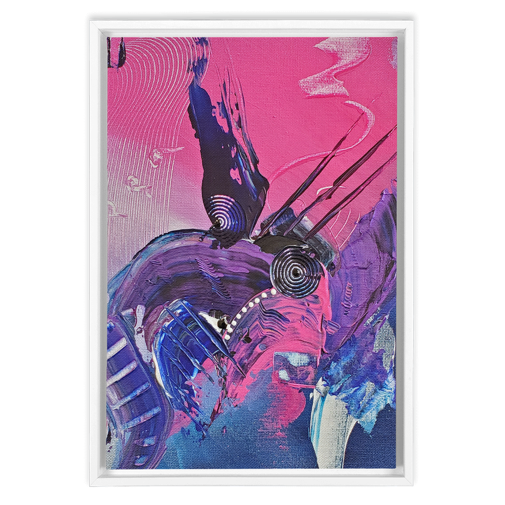 Purple Haze Framed Canvas Wraps