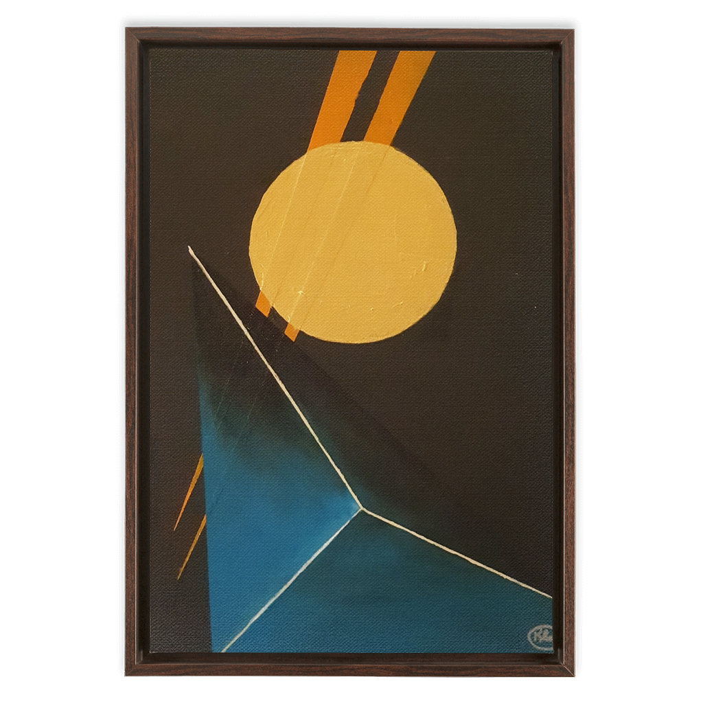 geoSpec1 Framed Canvas Wraps