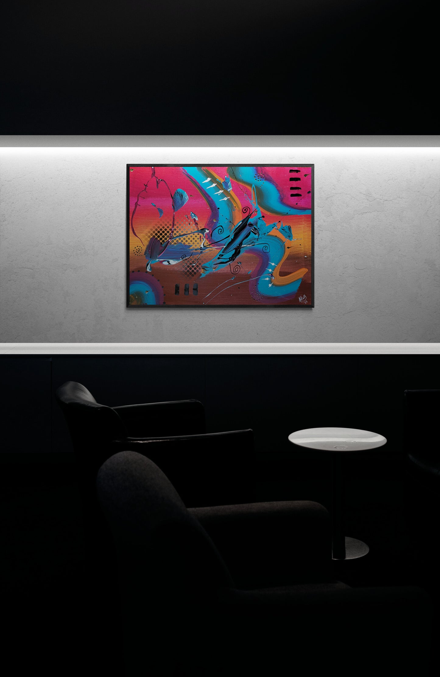 Hypnotic Stream Original Artwork