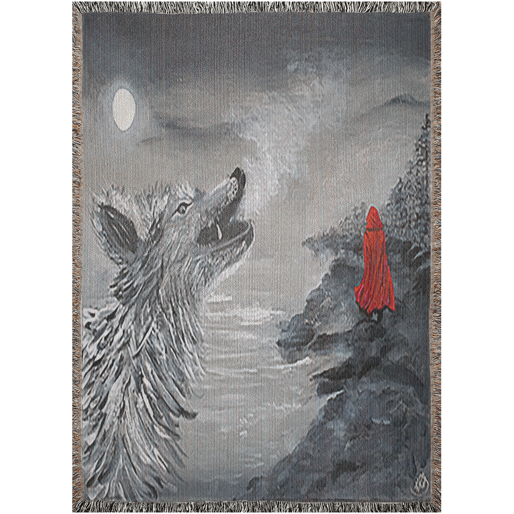 WolfnRed Woven Blankets