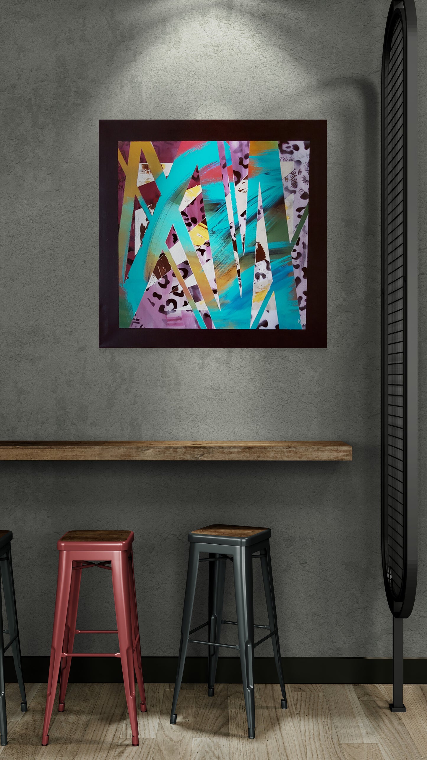 Kaleidoscope Jungle Original Artwork