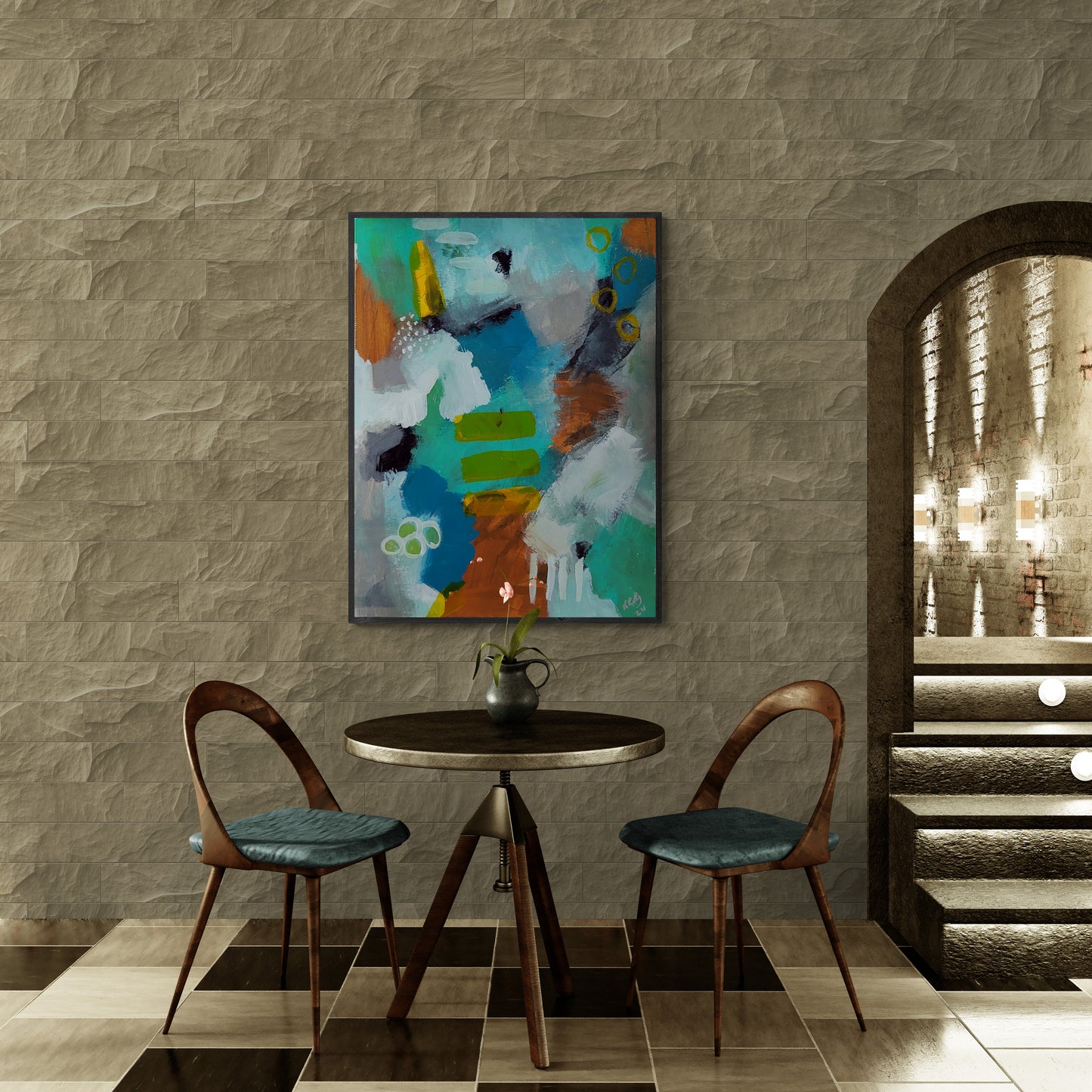 IntuitiveHues Collection #4 Original Artwork