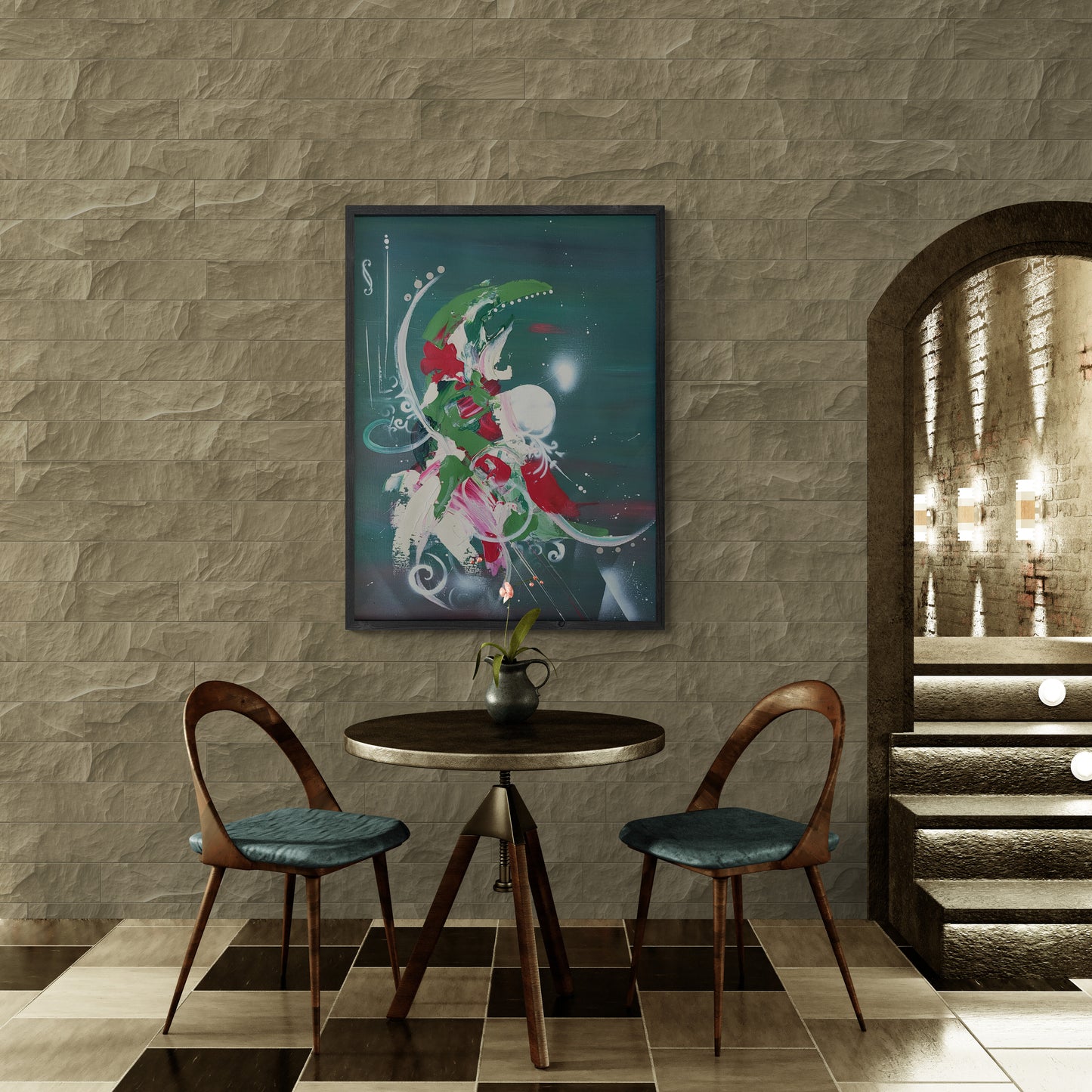 Yuletide Reverie Original Artwork