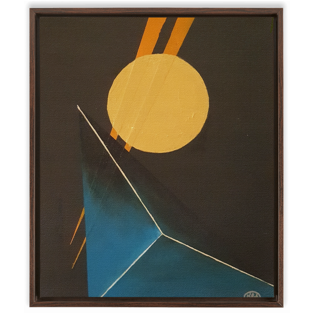geoSpec1 Framed Canvas Wraps