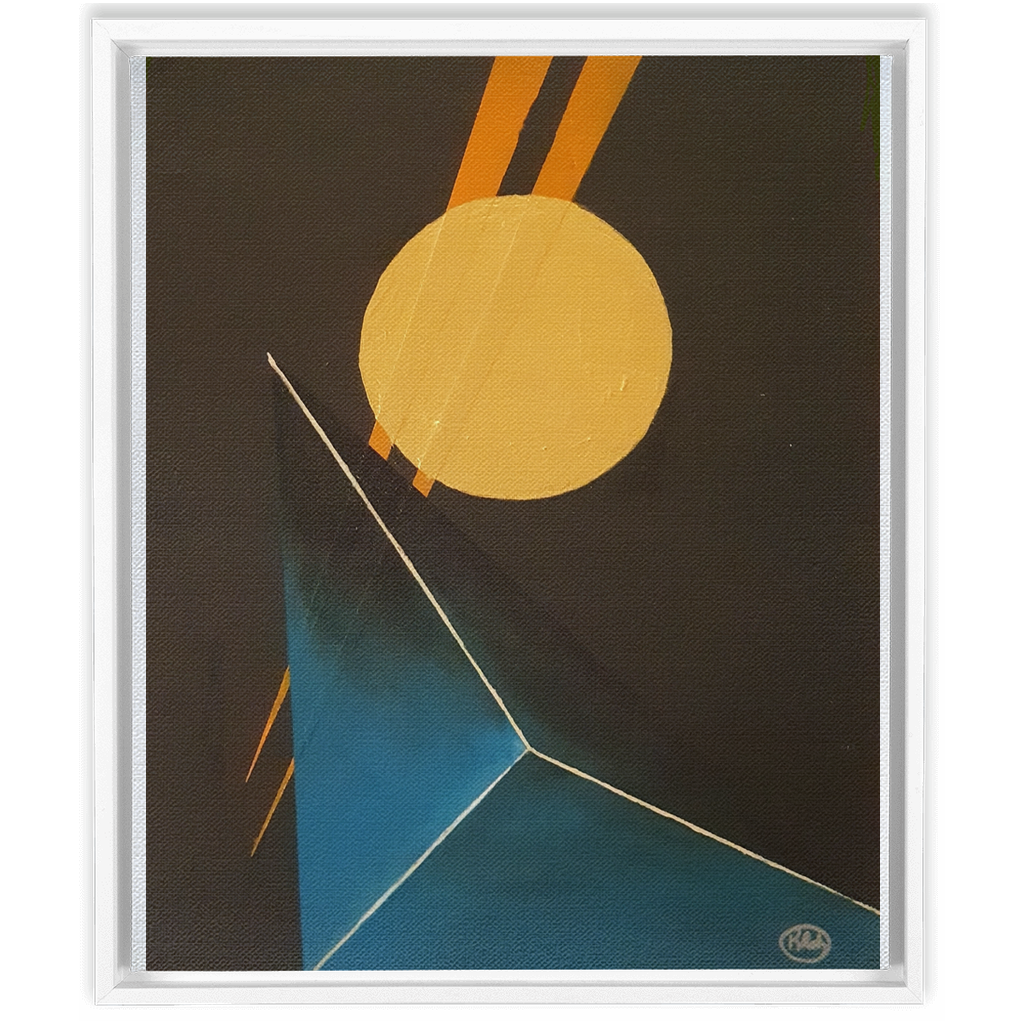 geoSpec1 Framed Canvas Wraps