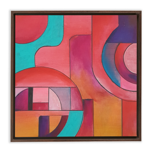 SheWins Framed Canvas Wraps