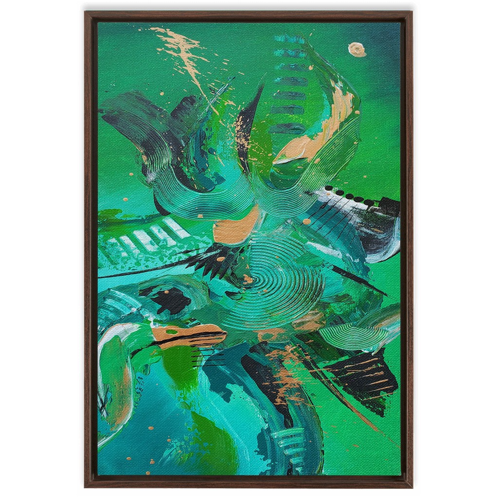 Emerald Framed Canvas Wraps