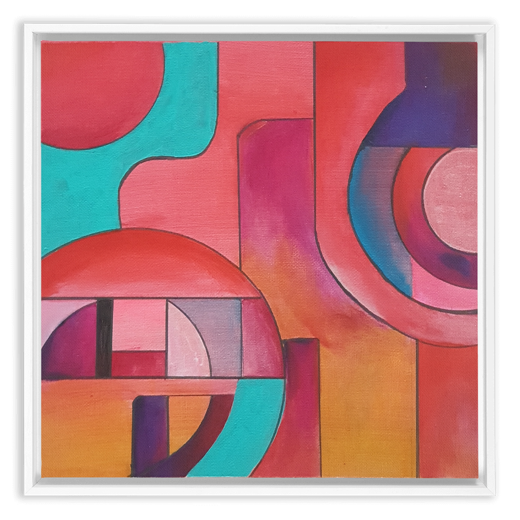 SheWins Framed Canvas Wraps