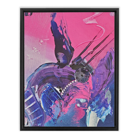 Purple Haze Framed Canvas Wraps