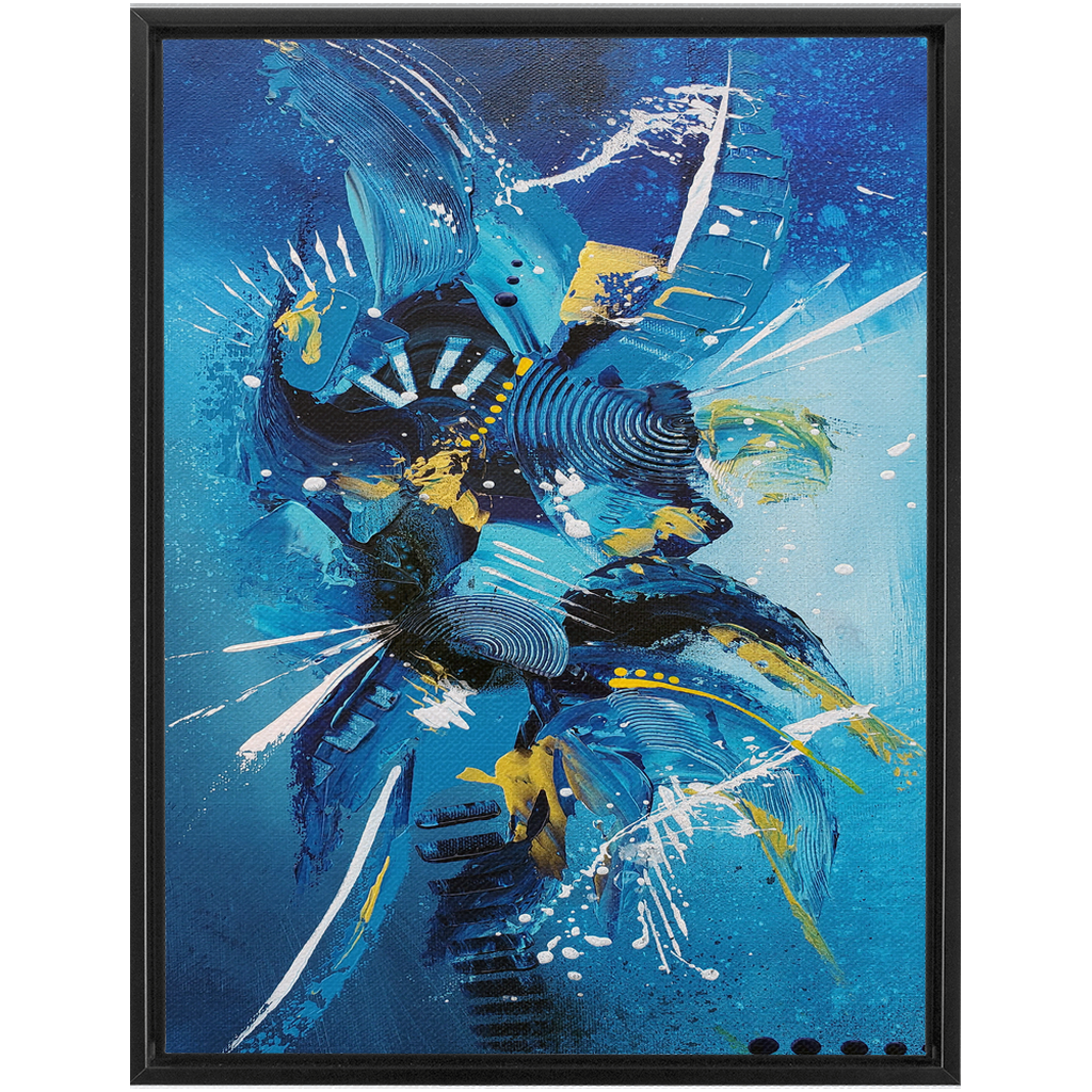 Lagoon Framed Canvas Wraps