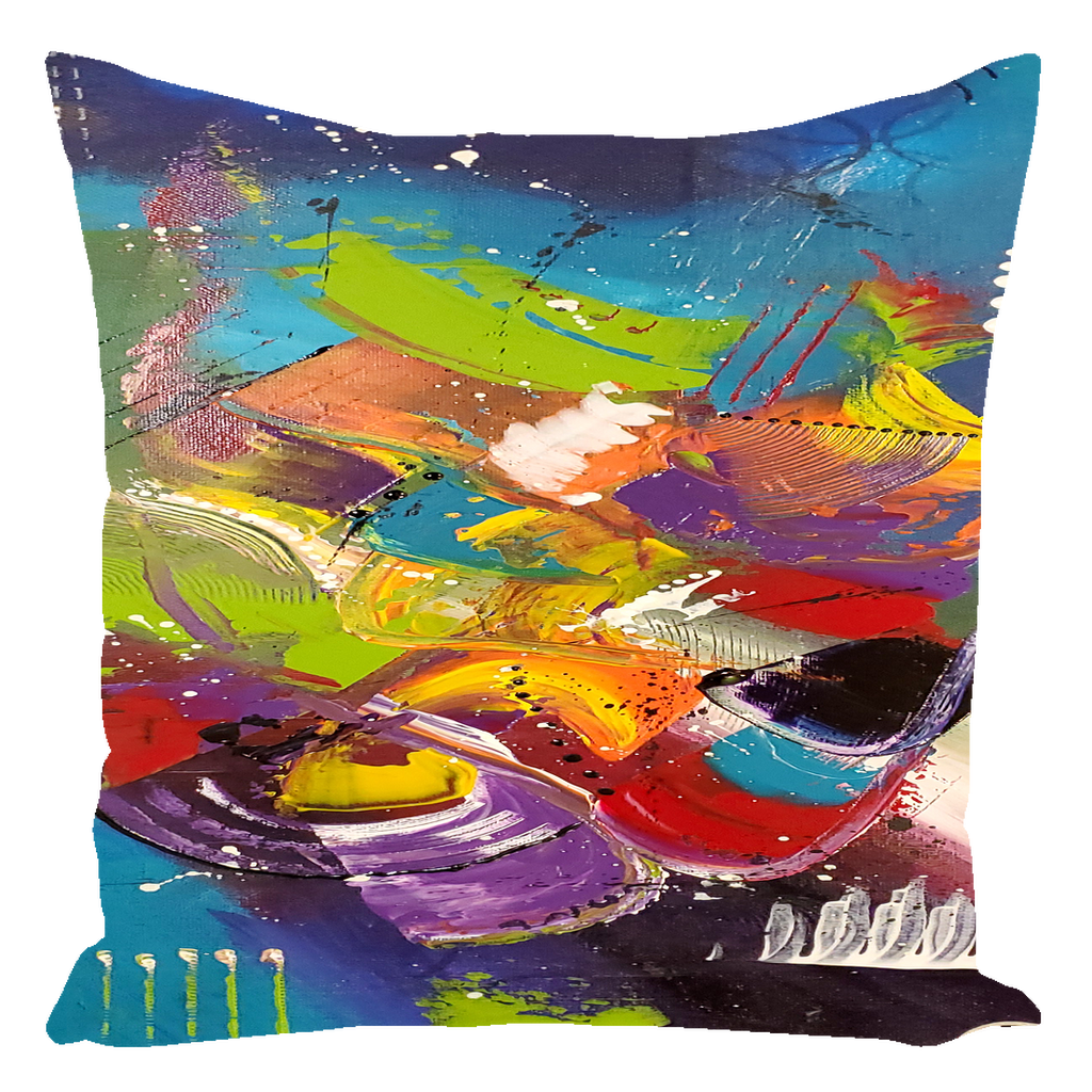 "The Celebration of Life II" Throw Pillows