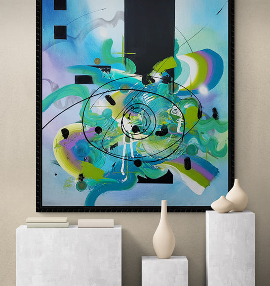 Kinetic Echoes Original Artwork