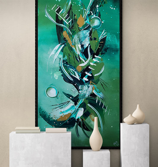 Emerald Serenade Original Artwork