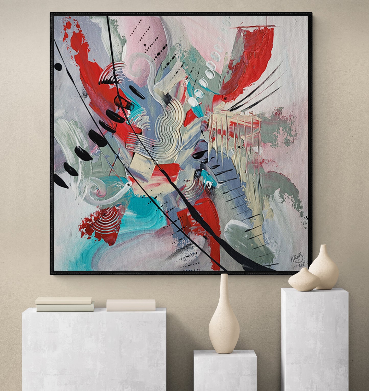 Dynamic Reverberation Original Artwork