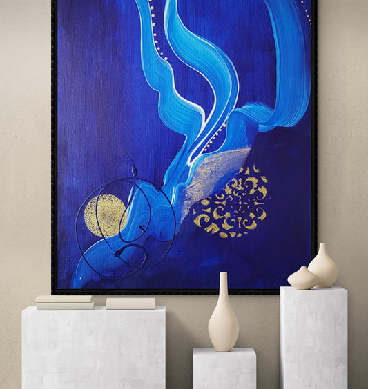 Azure Symphony Original Artwork