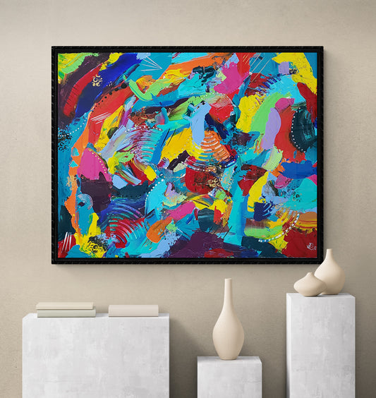 Vivid Symphony Original Artwork