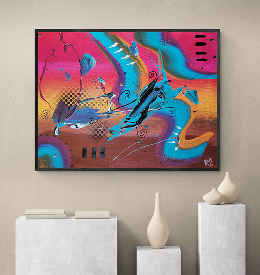 Hypnotic Stream Original Artwork