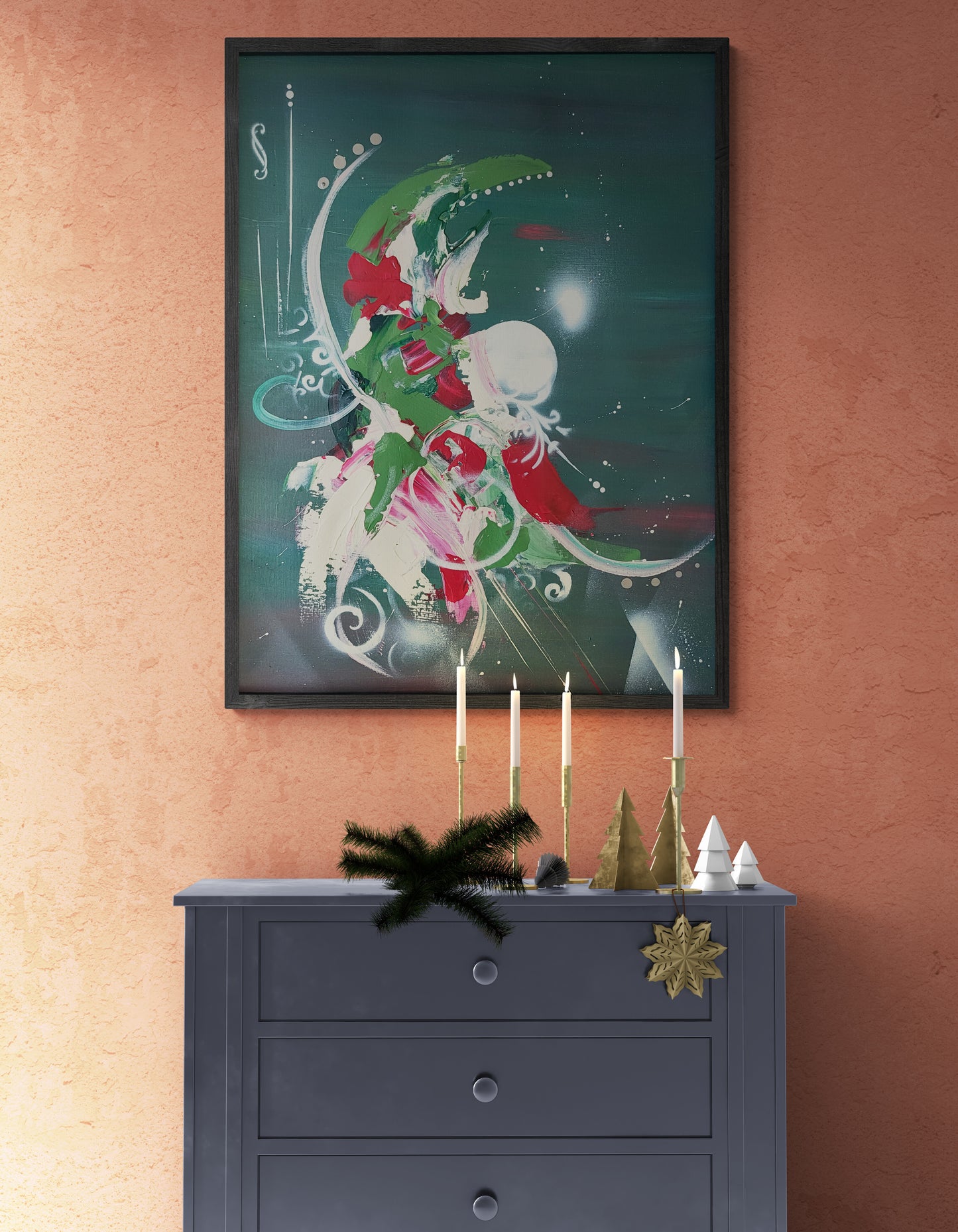 Yuletide Reverie Original Artwork