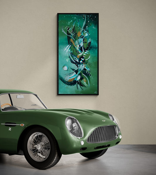 Emerald Serenade Original Artwork