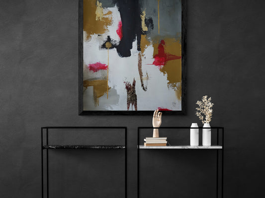 Opulent Blaze Original Artwork