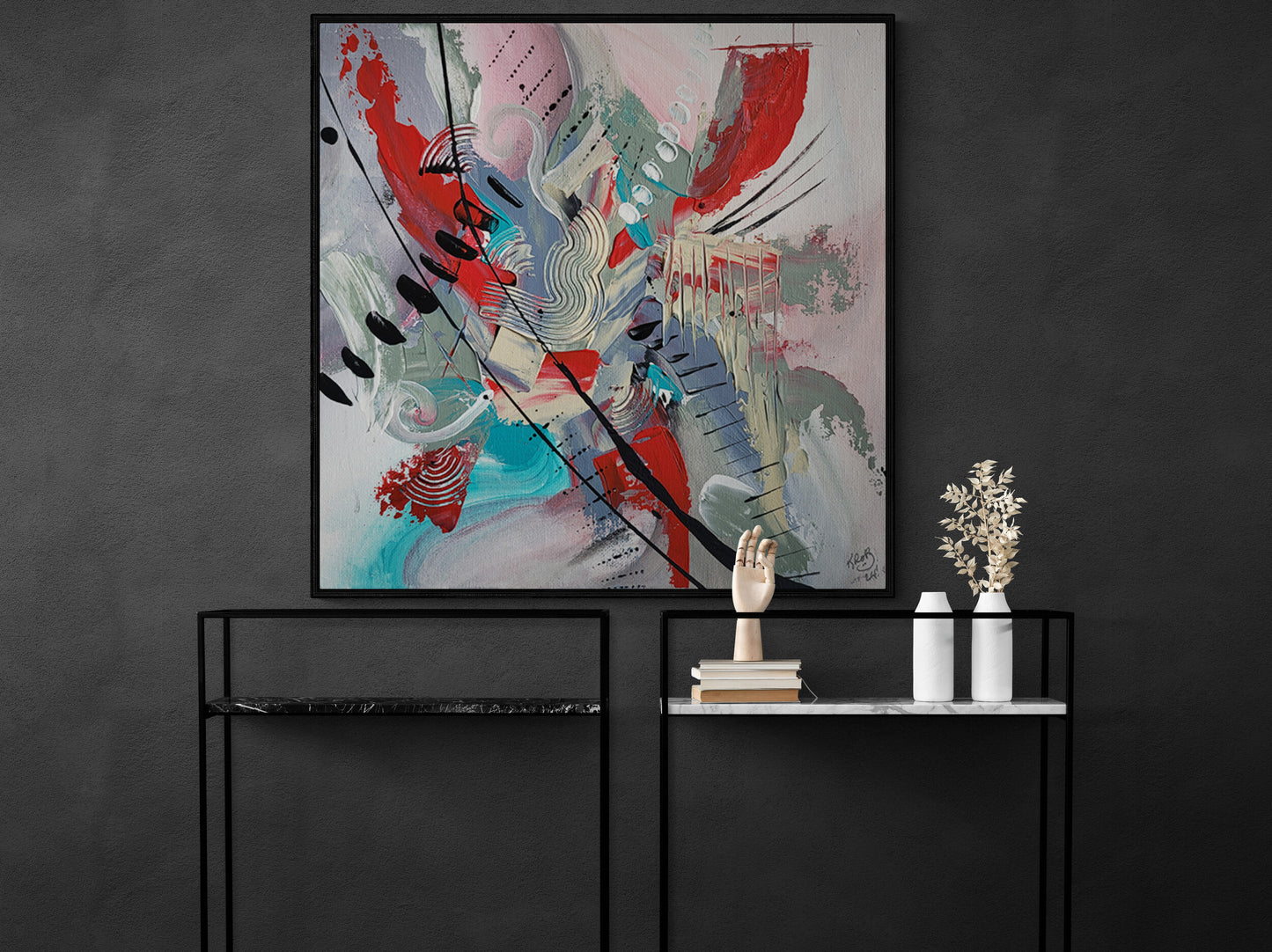 Dynamic Reverberation Original Artwork