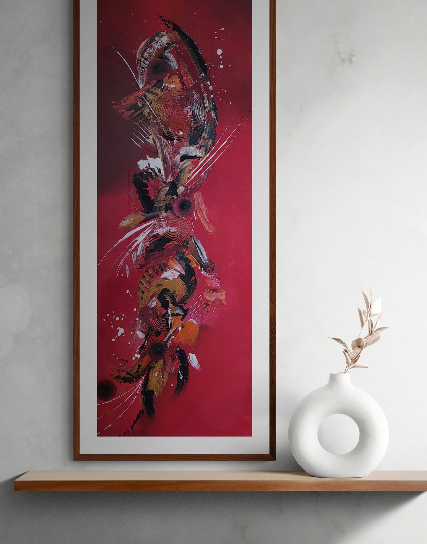 Crimson Nexus Original Artwork