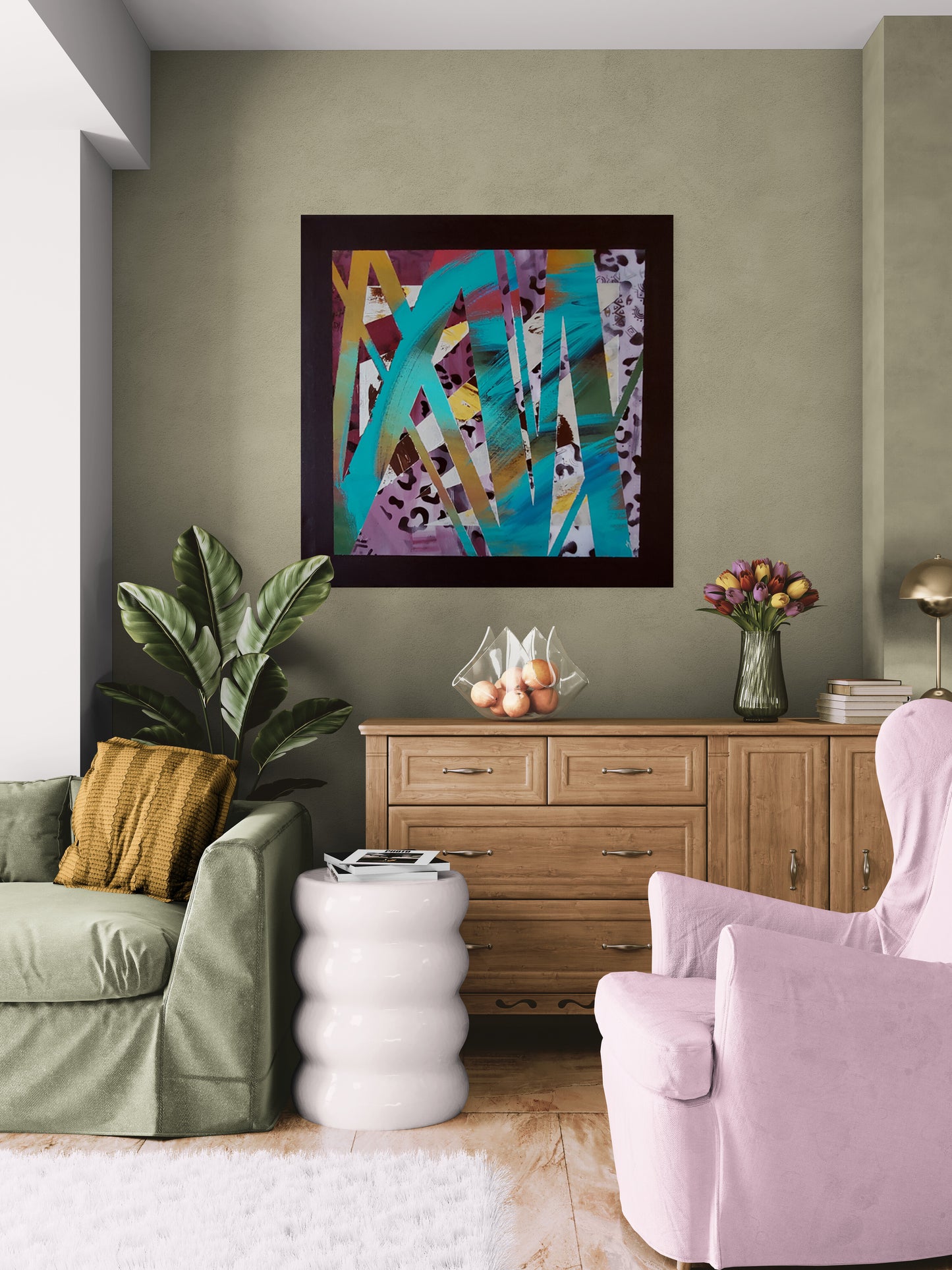 Kaleidoscope Jungle Original Artwork