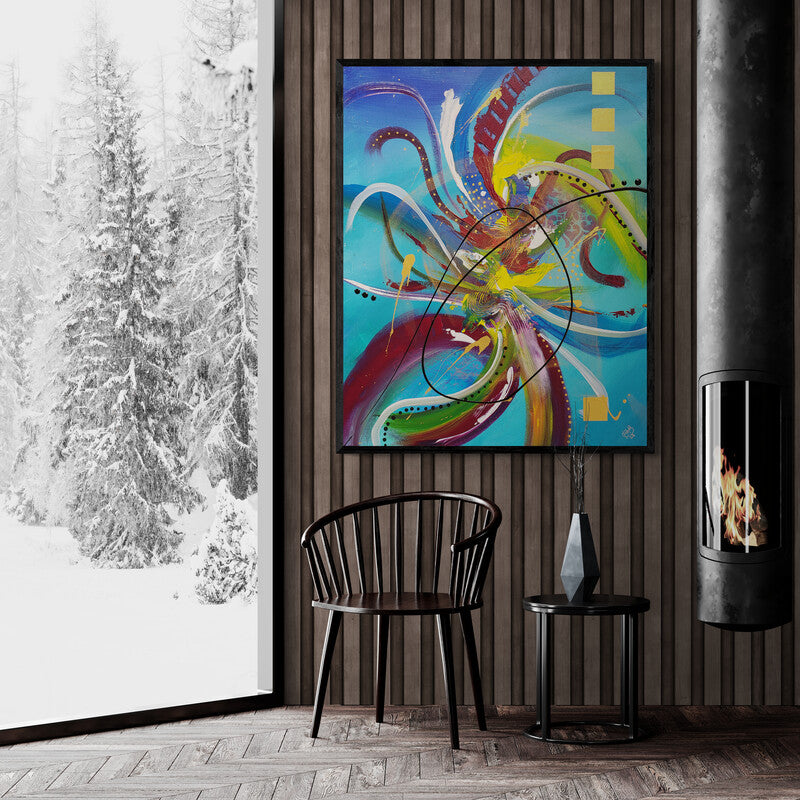 Hypnotic Sea Original Artwork