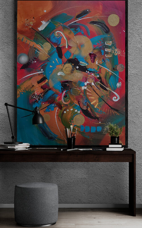 Golden Qabiil Original Artwork