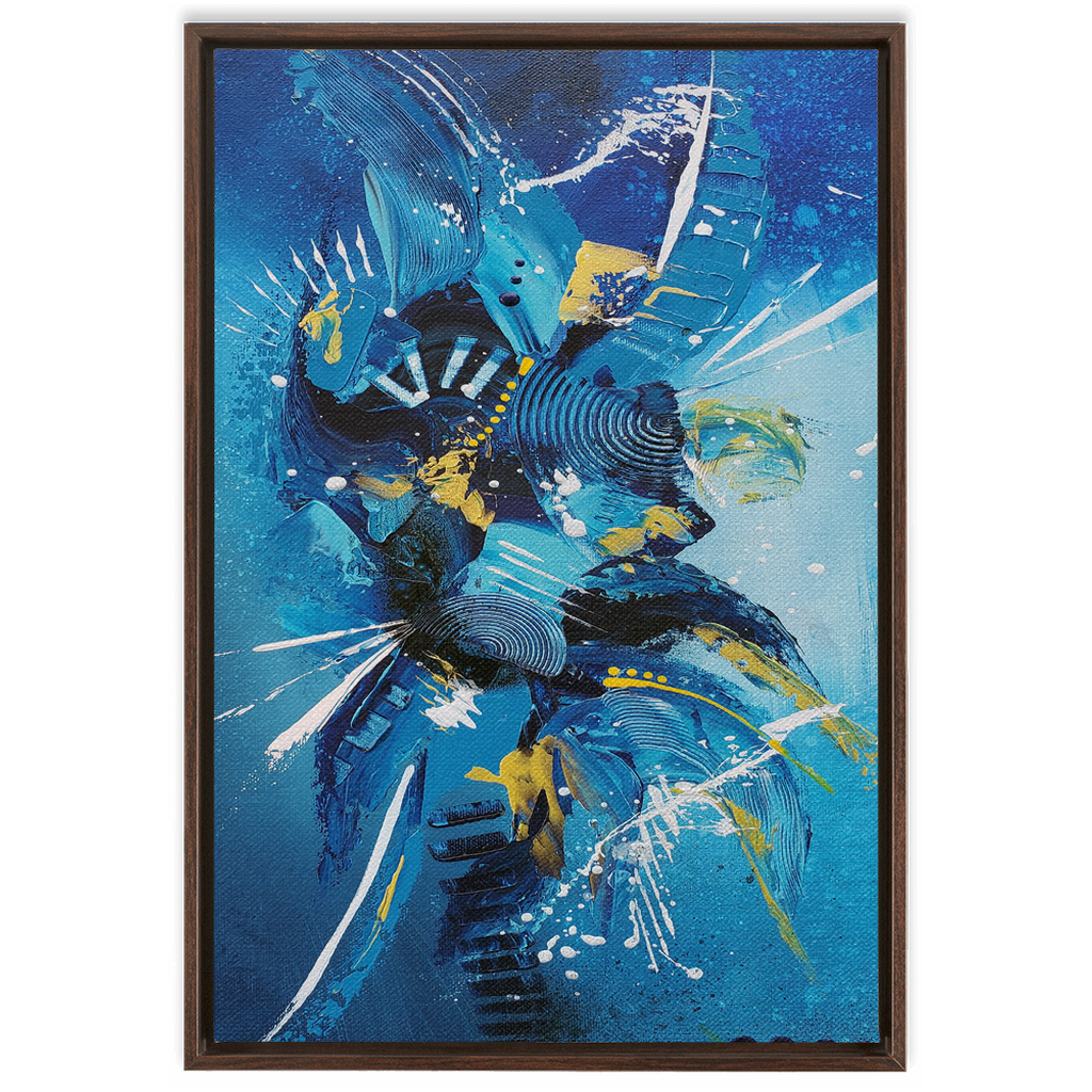 Lagoon Framed Canvas Wraps
