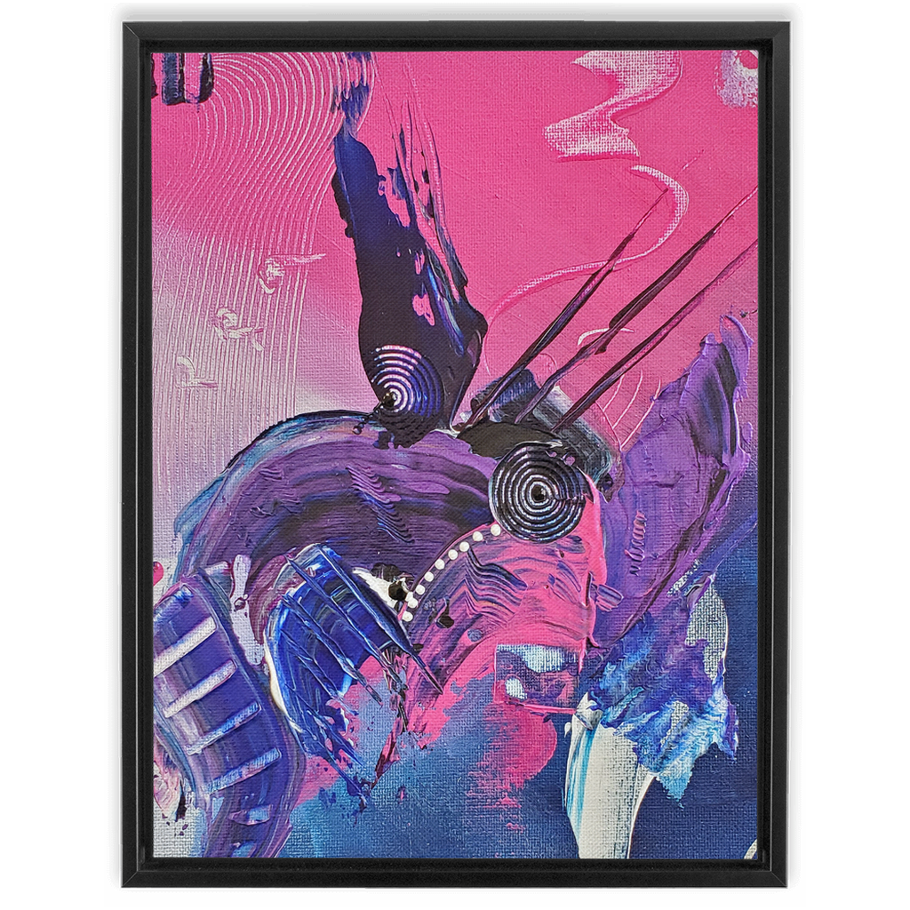 Purple Haze Framed Canvas Wraps