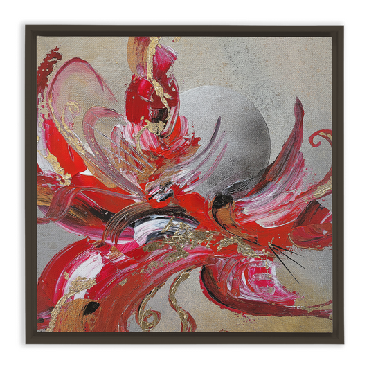Iridaceae Framed Canvas Wraps