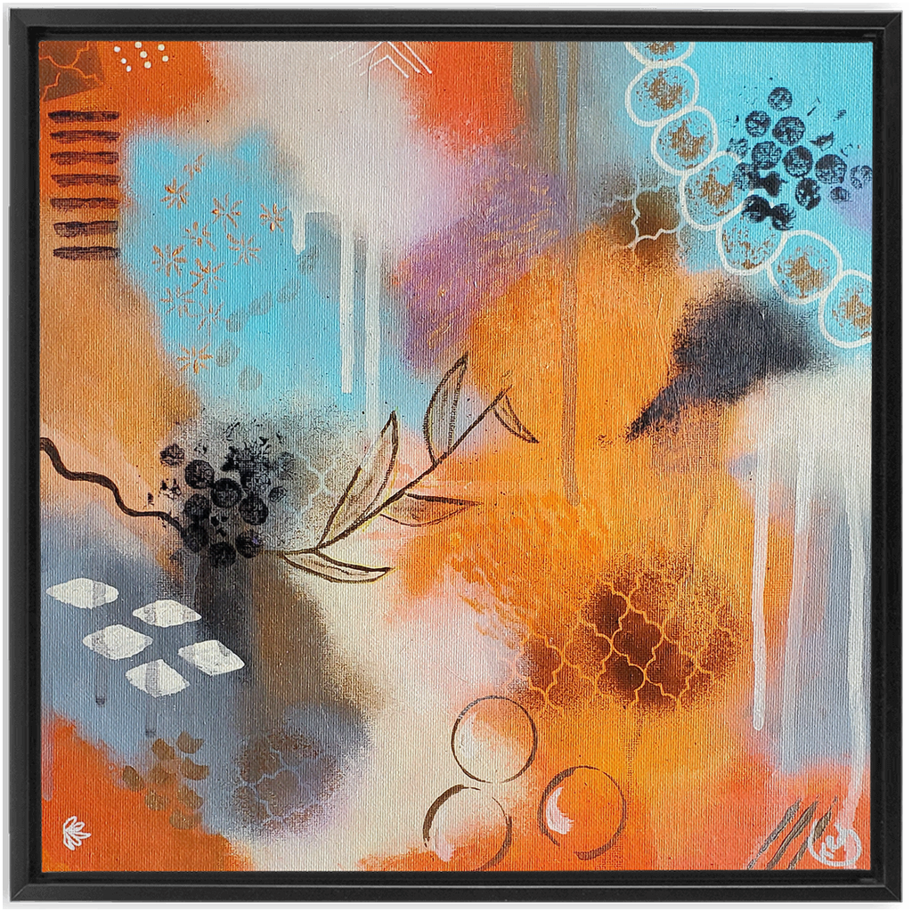 Intu005 Framed Canvas Wraps