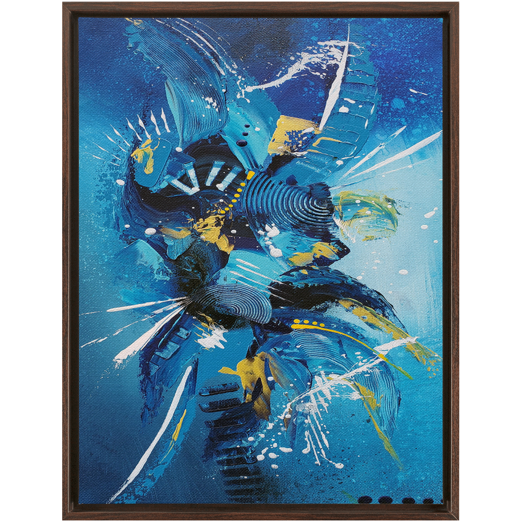 Lagoon Framed Canvas Wraps