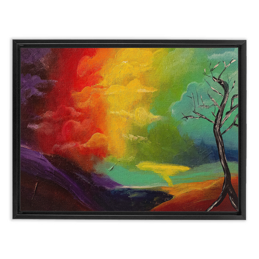B4TheStorm Framed Canvas Wraps