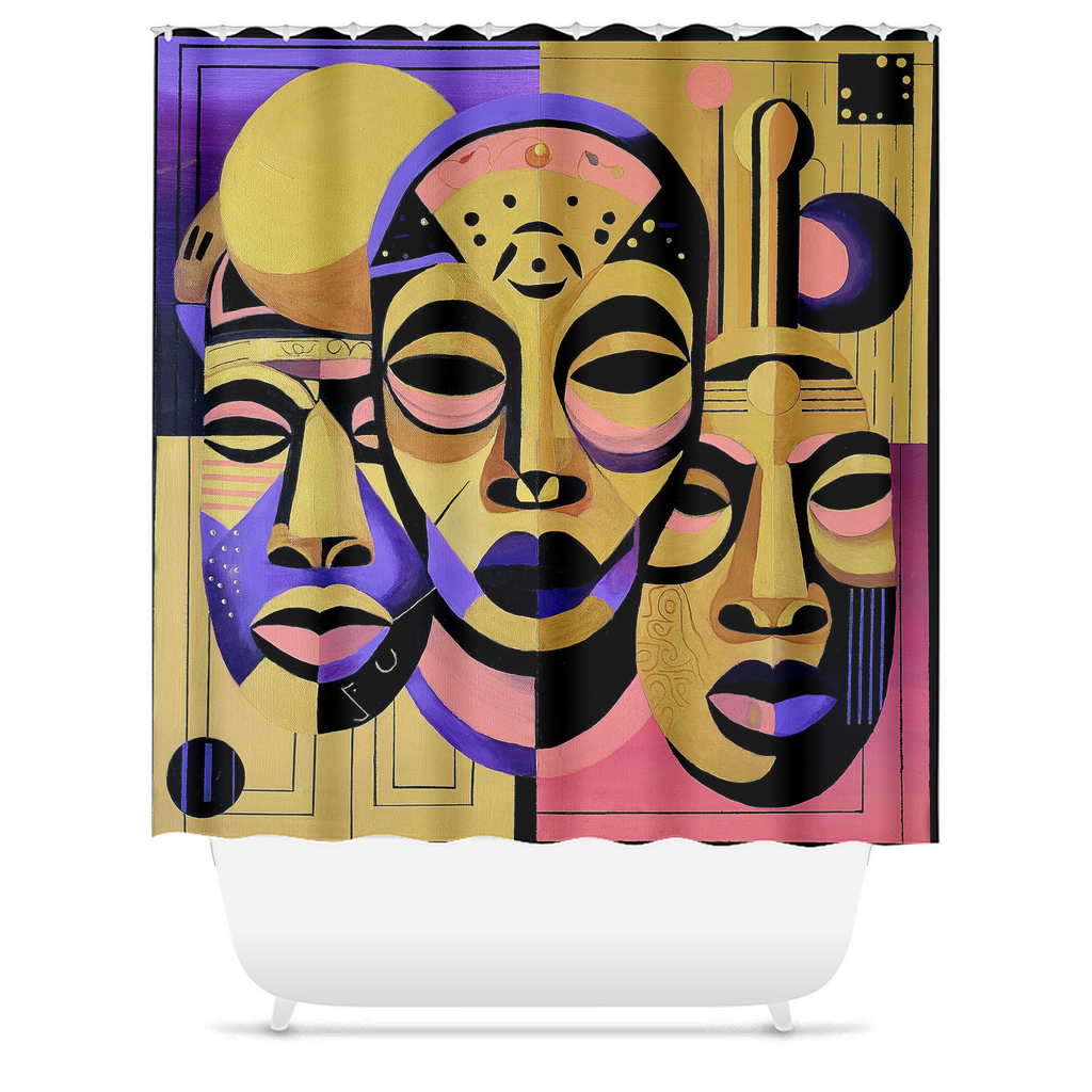 Maasai Shower Curtains